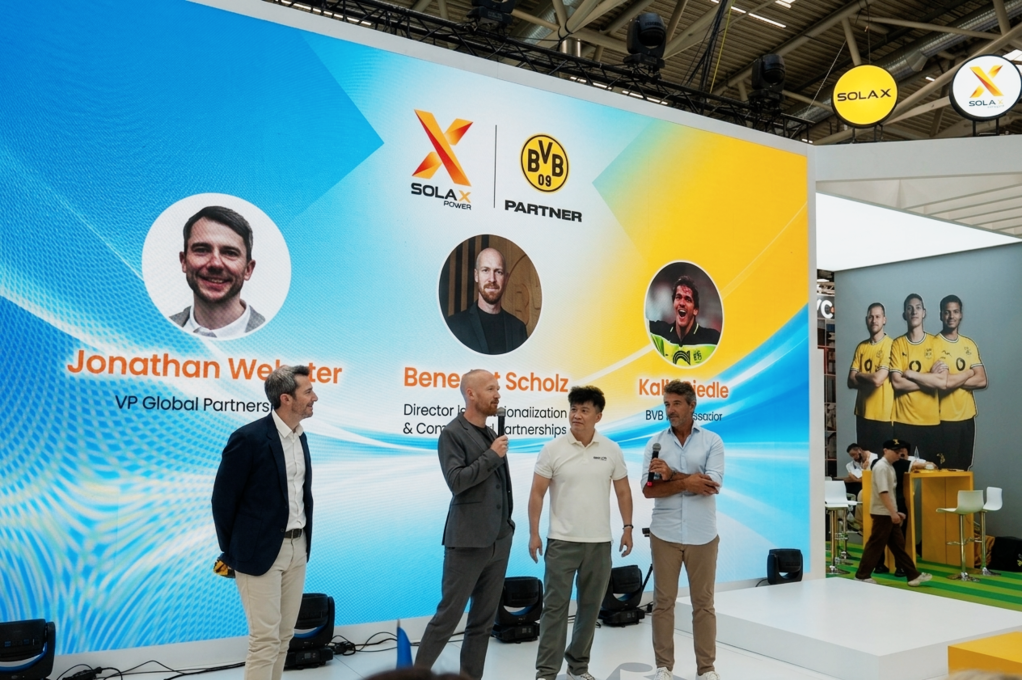 Führungskräfte von SolaX und BVB