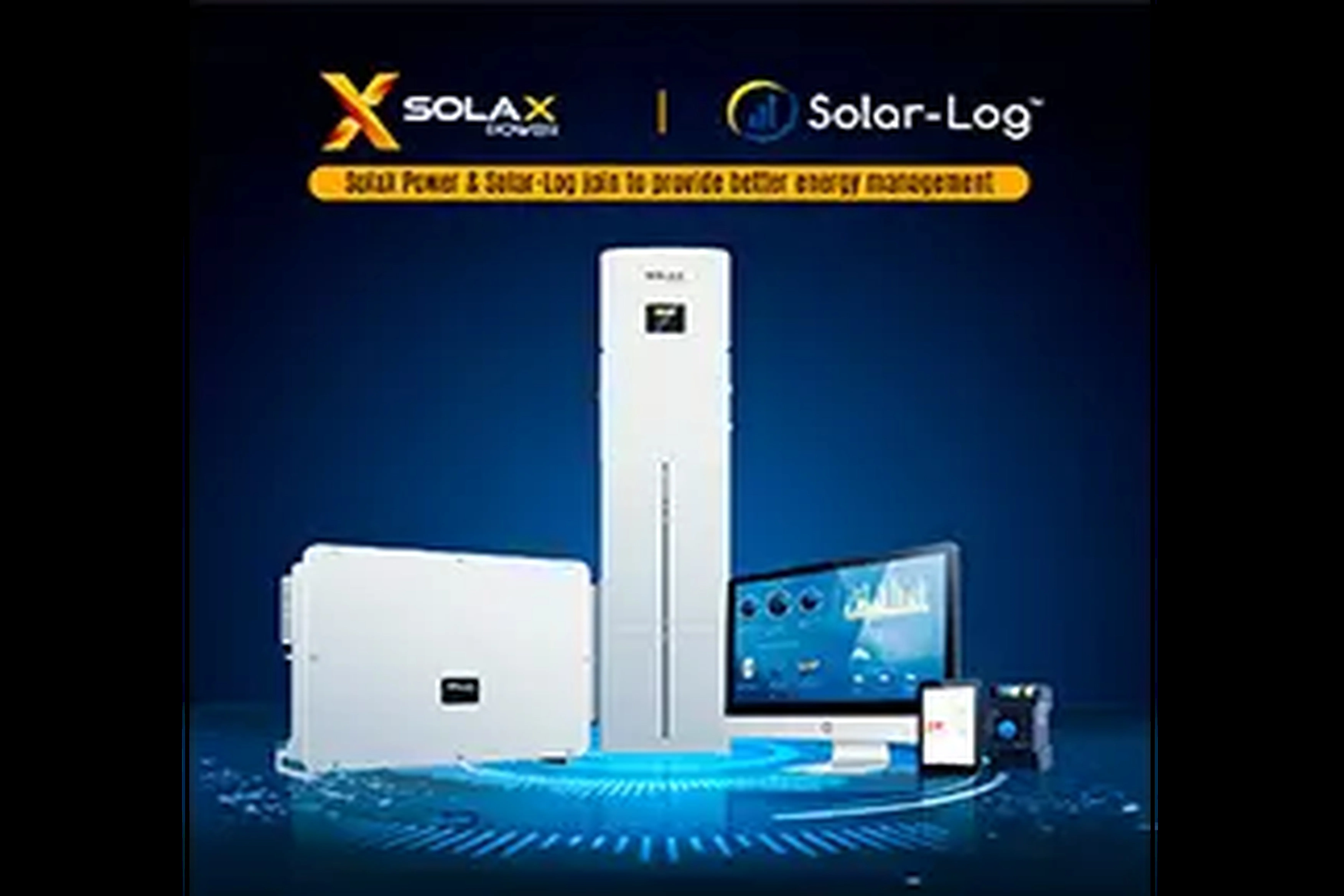 SolaX Power und Solar-Log schließen sich zusammen, um ein besseres Energie management zu bieten